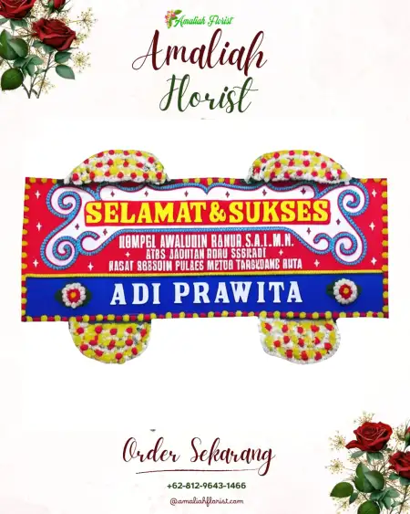 Papan Bunga Ucapan Selamat Sungai Raya